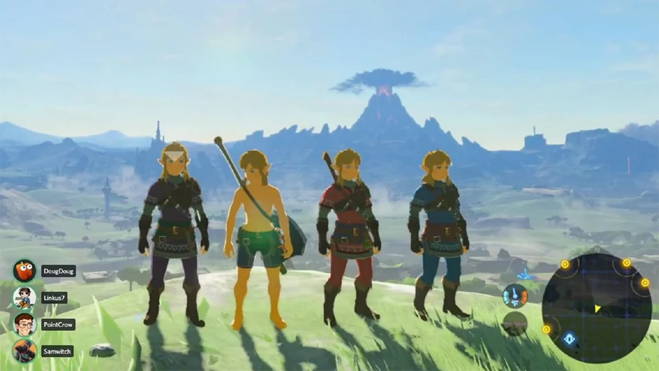 Un mod para Breath of the Wild añade un modo multijugador